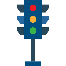 Traffic lights icon