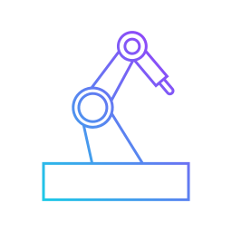 Robotic arm icon