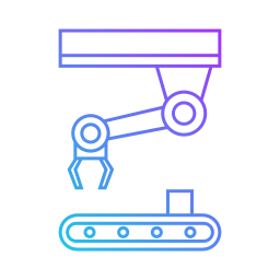 Robotic arm icon