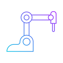 Robotic arm icon