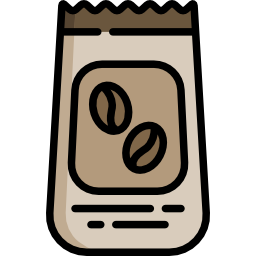 Coffee beans icon