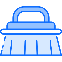 Cleaning brush icon