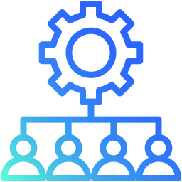 structure d'organisation Icône