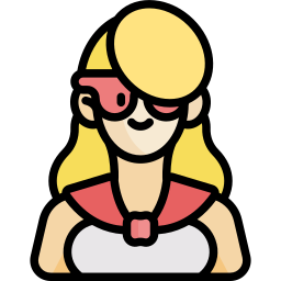 Superheroine icon