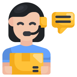 Customer service agent icon