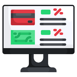 Online payment icon