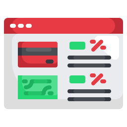 Online payment icon