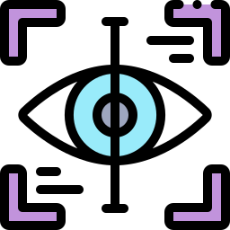 eye scan icon