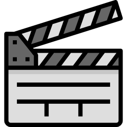 clapperboard icon