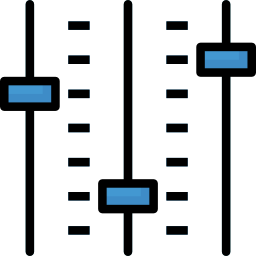 volume de controle Ícone