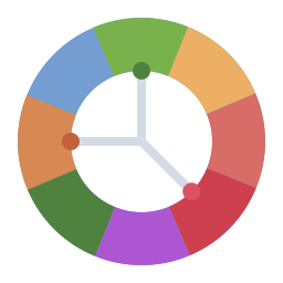 palette de couleurs Icône