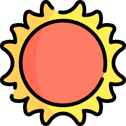 soleil Icône