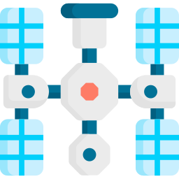 station spatiale internationale Icône