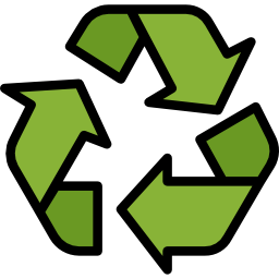 Recycle sign icon