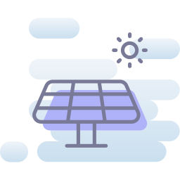 Power solar icon