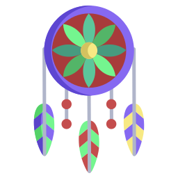 Dream catcher icon