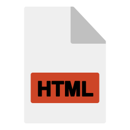 html-bestand icoon