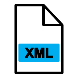 fichier xml Icône