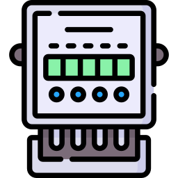 Electric meter icon