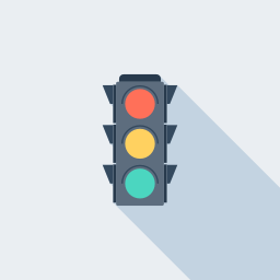 Traffic light icon