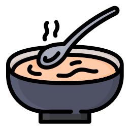 Soup bowl icon