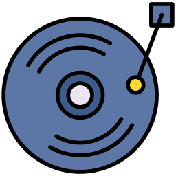 Vinyl record icon