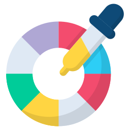 Color palette icon