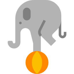 l'éléphant Icône