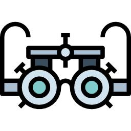 Testing glasses icon