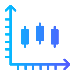 kerzenhalter diagramm icon