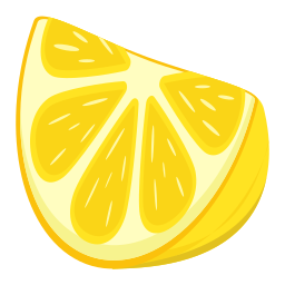 Lemon slice icon