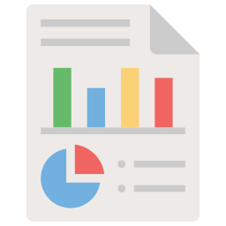 rapport d'activité Icône