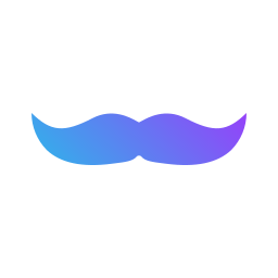 bigode Ícone