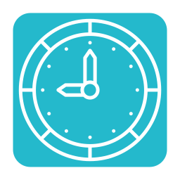 Wall clock icon