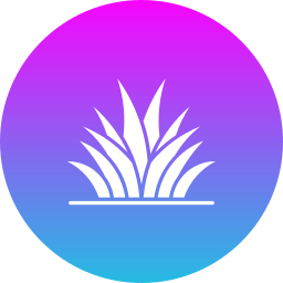 Grass leaves icon