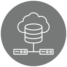 Cloud server icon