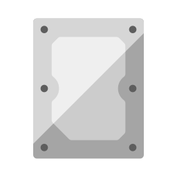 Hard disk icon