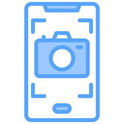 fotocamera ar icona