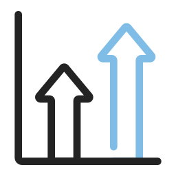 wachstumsdiagramm icon