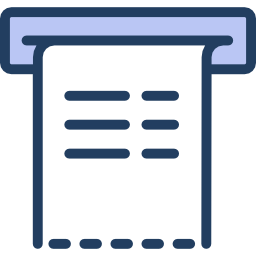 Receipt icon