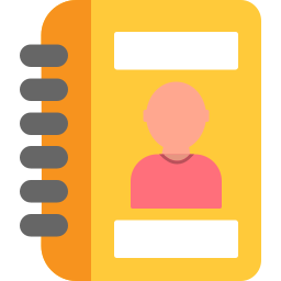 Contact book icon