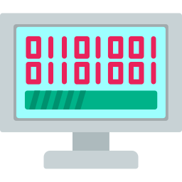 Binary code icon