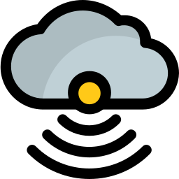 Cloud network icon