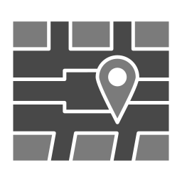 emplacement de la carte Icône