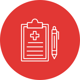 Medical record icon