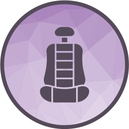 Car seat icon