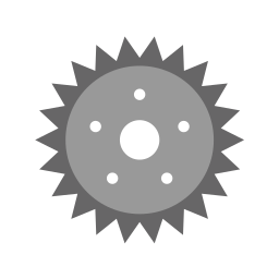 roda dentada Ícone