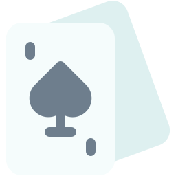 carte da poker icona