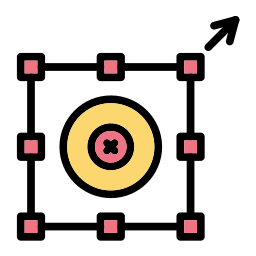 opzione di ridimensionamento icona