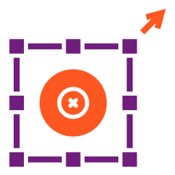 opzione di ridimensionamento icona